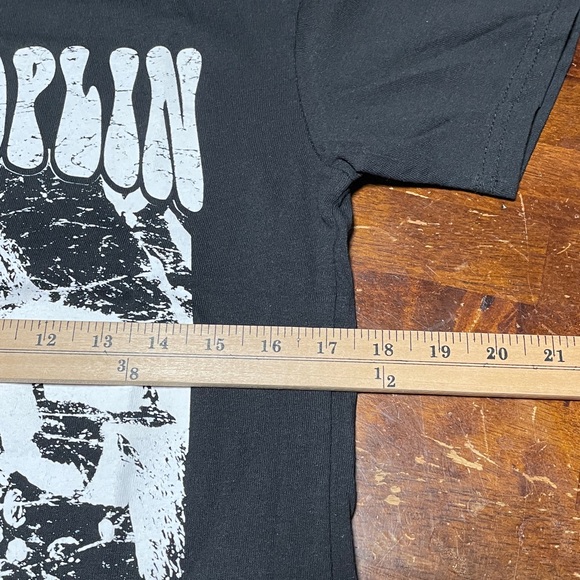 Janis Joplin Black Shirt Men’s Size Small - Picture 3 of 6